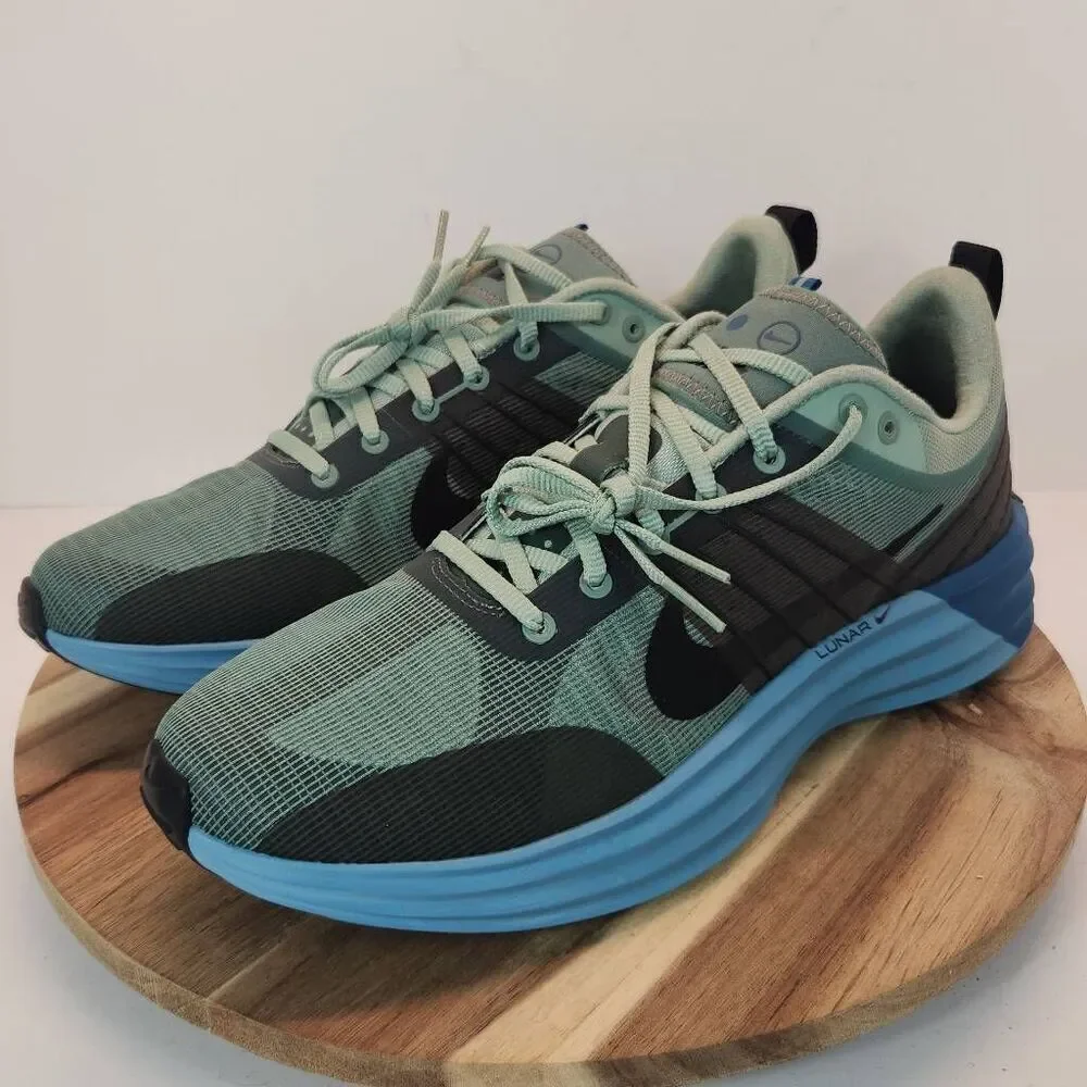 Nike Lunar Roam Running shoes Dutch Green Smokey Mauve Men's size 11